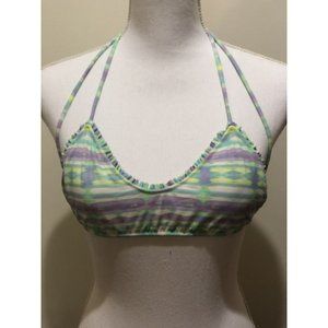 Victoria's Secret Bikini Top ~ Multi-Color ~ Size Small